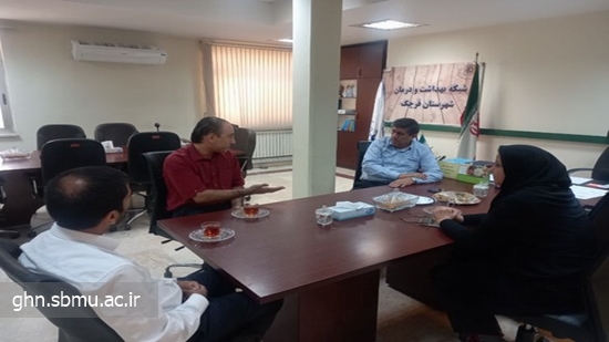 جلسه برنامه پزشکی خانواده و نظام ارجاع در مناطق شهری شبکه بهداشت قرچک 